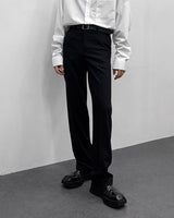 モネルトバックバンディングスラックス/MO NELT Back Banding Slacks (Set - Up / 2 colors)