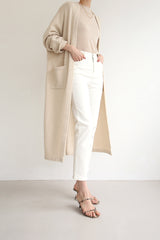 バンディングストレートパンツ / SOOTHING CREAM JEANS / BANDING STRAIGHT PANTS