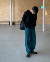 ニューダイイングウォッシングスノーカラージーンズ/new dyeing washing snow color jeans