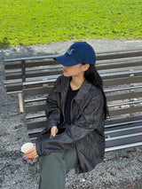 Light serge denim jacket