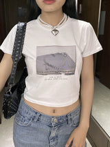 ドミノクロップTシャツ