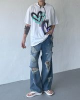 オンリーハートショートスリーブTシャツ / SO Only Heart Short-Sleeved T-Shirt (2 colors)