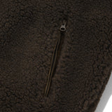 チェリーフリースフーディー付きジャンパー / CHERRY FLEECE HOODIE JUMPER [BROWN]