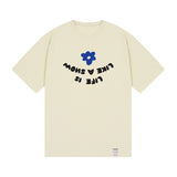 ビッグリバースレタリングショートスリーブTシャツ / Big Reverse Lettering Short Sleeve Tee_4color