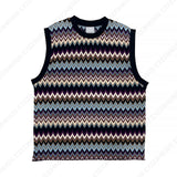[ユニセックス]アカディアンニットベスト/[Unisex] Acadian knit vest (2 colors)