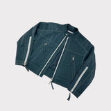 ASCLO Stitch Glossy Biker Jacket (3color)
