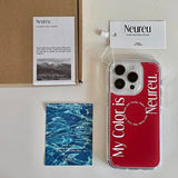 マイカラーケース / My Color Case (Red Jelly Hard)