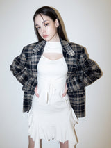 x Kyla Corste Wool Jacket (NAVY)