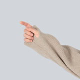 ベッディフーデッドニットジップアップ/Beddy Hooded Knit Zip Up