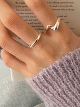 ダブルツイストリング / [925silver] Double twisted ring
