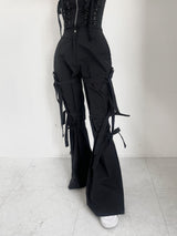 リボンタイマーティーパンツ/866. Ribbon tie multy pt (2color)