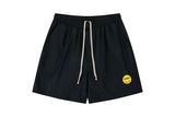 SMILE HALF PANTS (BLACK) (6699087167606)