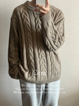 Landis twist knit