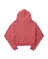 AB CROP HOOD ZIP-UP (DUSTY PINK)