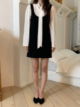 Rose Layered Sleeveless Dress