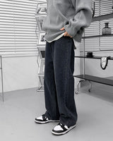ナッピングワイドジーンズ / TN Napping Wide Black Jeans