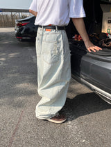 スノーワイドデニムパンツ