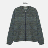 アンブラーラウンドジップアップニット / AMBLER ROUND ZIPUP KNIT