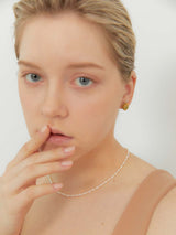 Holiday daily rhombus ceramic earring(OL) (6642400329846)