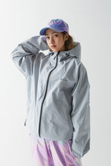 ステッチ3Lフーデッドジャケット/BSR2223FWJK073 CFTB STRETCH 3L HOODED JACKET ASHSKY