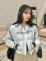 Sender hood zip-up