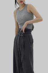 2ベルトワイドスラックス / Two Belt Wide Slacks (3color)