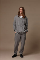Pigment washed training pants - Grey (4622123204726)