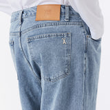 Signature Stud Wide Fit Denim Pants Light Indigo