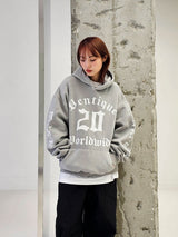 VENTIQUE Pigment 20 Napping Hoodie 3color