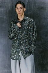 NACRE K-ART PLEATS-SHIRT (Khaki)