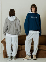 Nylon Raglan Crewneck_Sand Beige