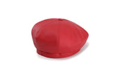 13フェイクレザーベレー帽 / 1 3 fake leather beret
