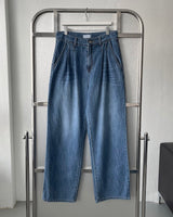 コールマンリネンツータックデニム / LE Coleman Linen Two-Tuck Denim