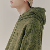 レインカーモパーカー / RAIN CAMO HOODIE_KHAKI