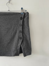 Toggle knitted tube top 