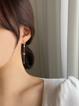 ミニムーンツインピアス/2color