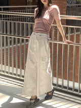 【SET】ラプティホルターナシシースルー半袖Tシャツセット / Lupty Halter Nashi See-through Short Sleeve T-shirt Set