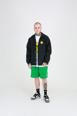 SMILE COACH JACKET (BLACK) (6699088543862)