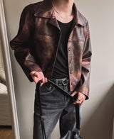 クロッカータイダイブレザー/[自主製作] Crocker tie-dye blazer