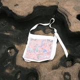 [Patchwork Canvas Bag] Banana Leaves - Pale Pink (6625180975222)