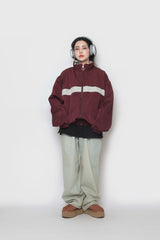 ミッドカラーパイピングジップアップ / Mid Colour Piping Zip-Up
