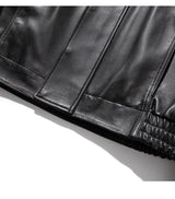 ラムスキンオーバーフィットボンバージャケット/LAMSKIN OVERFIT BOMBER JACKET