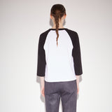 ロゴラグランTシャツ / Logo raglan t-shirt black