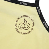 ドゥードゥルチェリースポーツドレス / DOODLE CHERRY SPORTS DRESS [YELLOW]