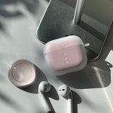 Pink Drop AirPods Case_matt
