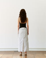 ラウンドロングスカート / ROUND STRING LONG SKIRT