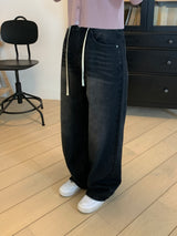 Liz Vintage Wide Denim Pants