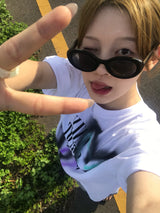 Happy-end boxy T 