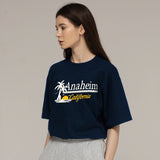 パームツリーカリフォルニアロゴショートスリーブTシャツ /  / Palm tree California logo short sleeve T-shirt