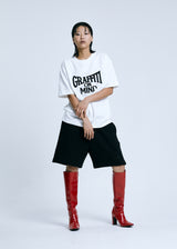 STITCH LOGO SHORT SLEEVE T-SHIRT_WHITE
